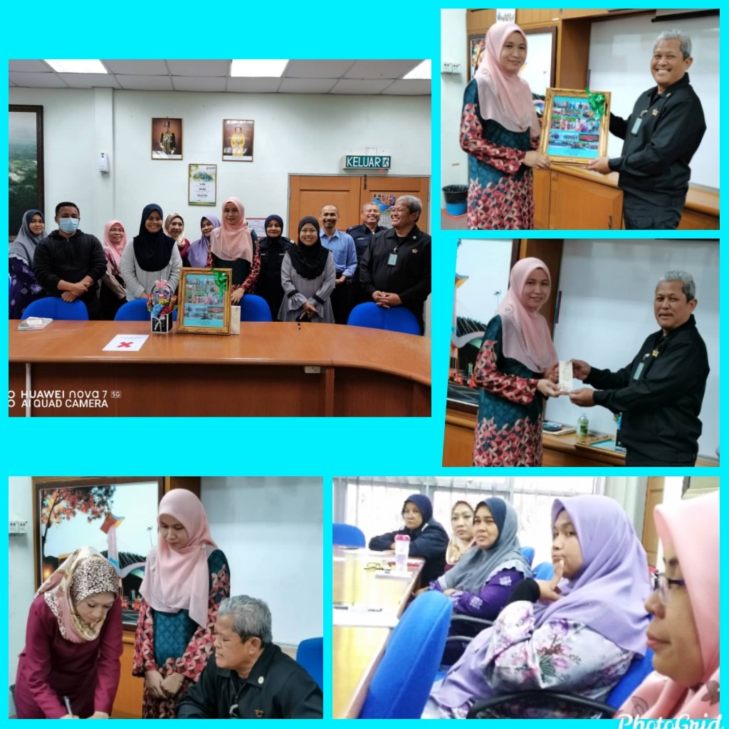 Majlis Perpisahan Puan Siti Hajar Aziz Dan Penyerahan Tugas Bagi Pertukaran Pembantu Tadbir, Jabatan Keselamatan